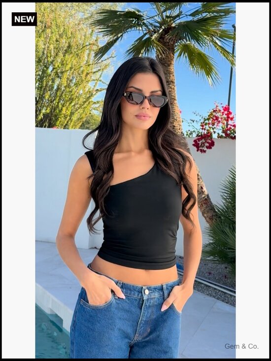 Women\'s Polarized Oval Sunglasses Oversized Frame Trendy Everyday main image 4